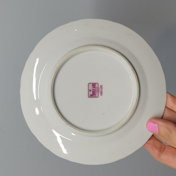 Norleans China Japan. First Love Set of 4 Bread & Butter Plates 6" Vintage - Picture 7 of 12